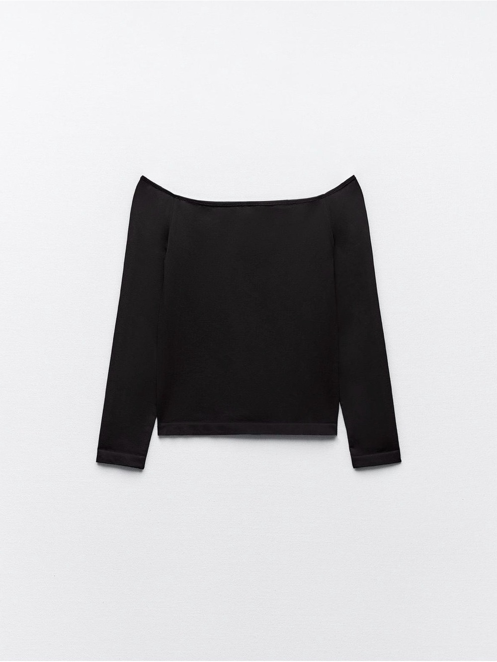 zara off the shoulder long sleeve